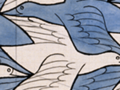 Two Birds. M.C. Escher